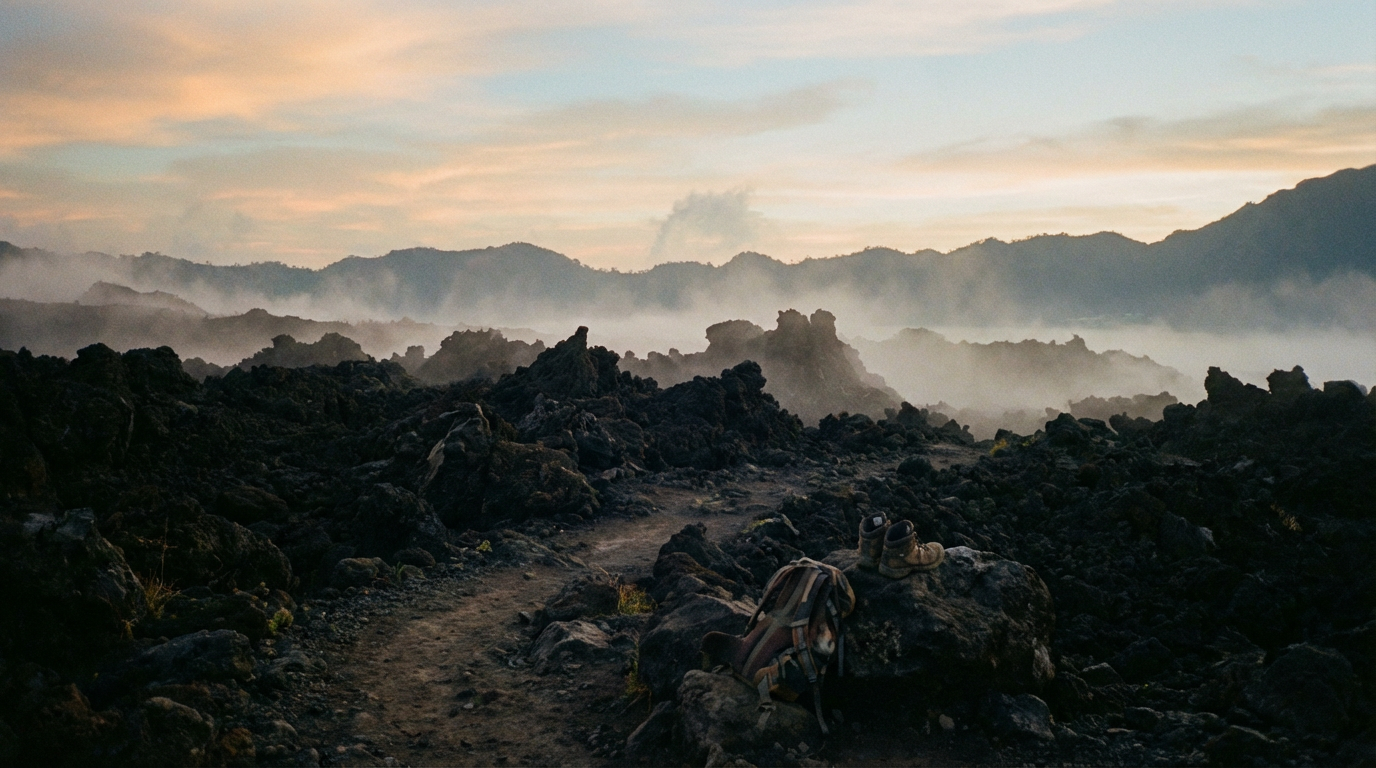 Grit on Kintamani’s Volcanic Plains