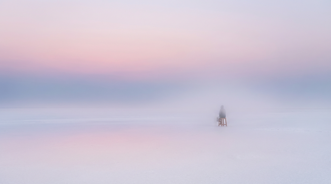 Dawn on the Salt Desert