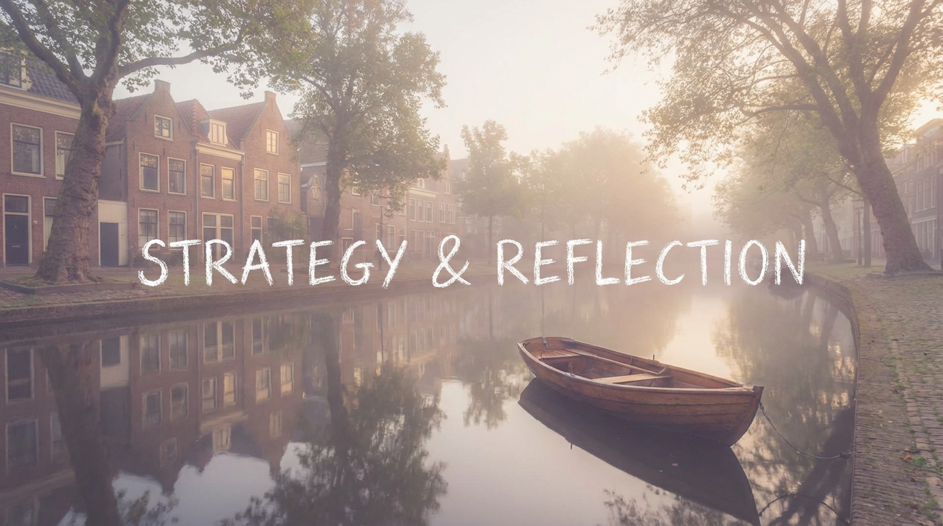 Canal Reflections in Utrecht